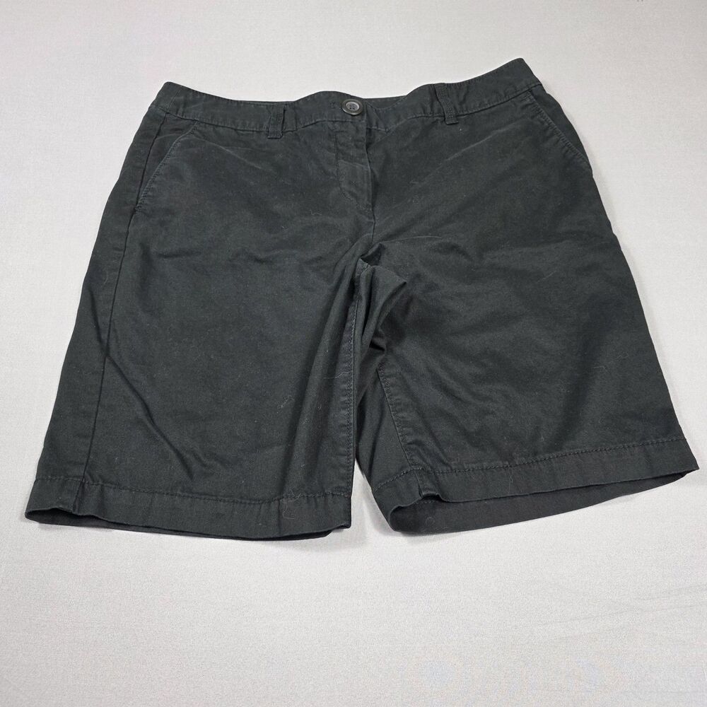 Ann Taylor Loft Original Chino Shorts Women's Size 6 Petite Black Color
